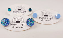 Load image into Gallery viewer, Blue Stud Earring Gift Pack