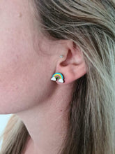 Load image into Gallery viewer, Rainbow Stud Earrings