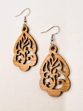 Load image into Gallery viewer, Flourish Hook Dangle Earrings