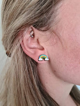 Load image into Gallery viewer, Rainbow Stud Earrings