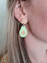 Load image into Gallery viewer, Avocado Earrings