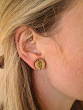 Load image into Gallery viewer, Eucalypt & Gumnut Tree Branch Stud Earrings