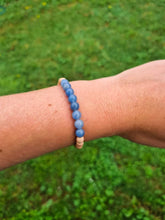 Load image into Gallery viewer, Blue Adventurine Gemstone Bracelet