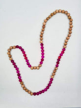 Load image into Gallery viewer, Fuchsia Agate Gemstone Necklace