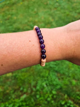 Load image into Gallery viewer, Amethyst Gemstone Bracelet