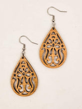Load image into Gallery viewer, Flower Dream Hook Dangle Earrings