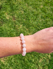 Load image into Gallery viewer, Rose Quartz Gemstone Bracelet