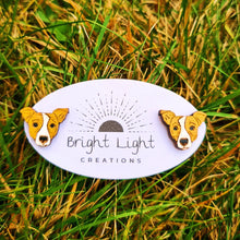 Load image into Gallery viewer, Jack Russell Stud Earrings
