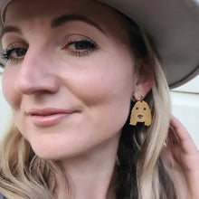 Load image into Gallery viewer, Cocker Spaniel Dog Stud Dangle Earrings
