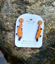 Load image into Gallery viewer, Platypus Stud Dangle Earrings
