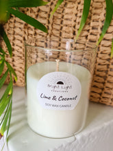 Load image into Gallery viewer, Lime Coconut Soy Wax Candle

