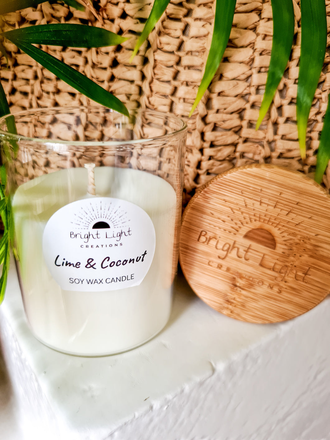 Lime Coconut Soy Wax Candle