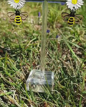 Load and play video in Gallery viewer, Daisy Flower and Bee Earrings
