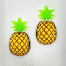 Load image into Gallery viewer, Pineapple Earrings

