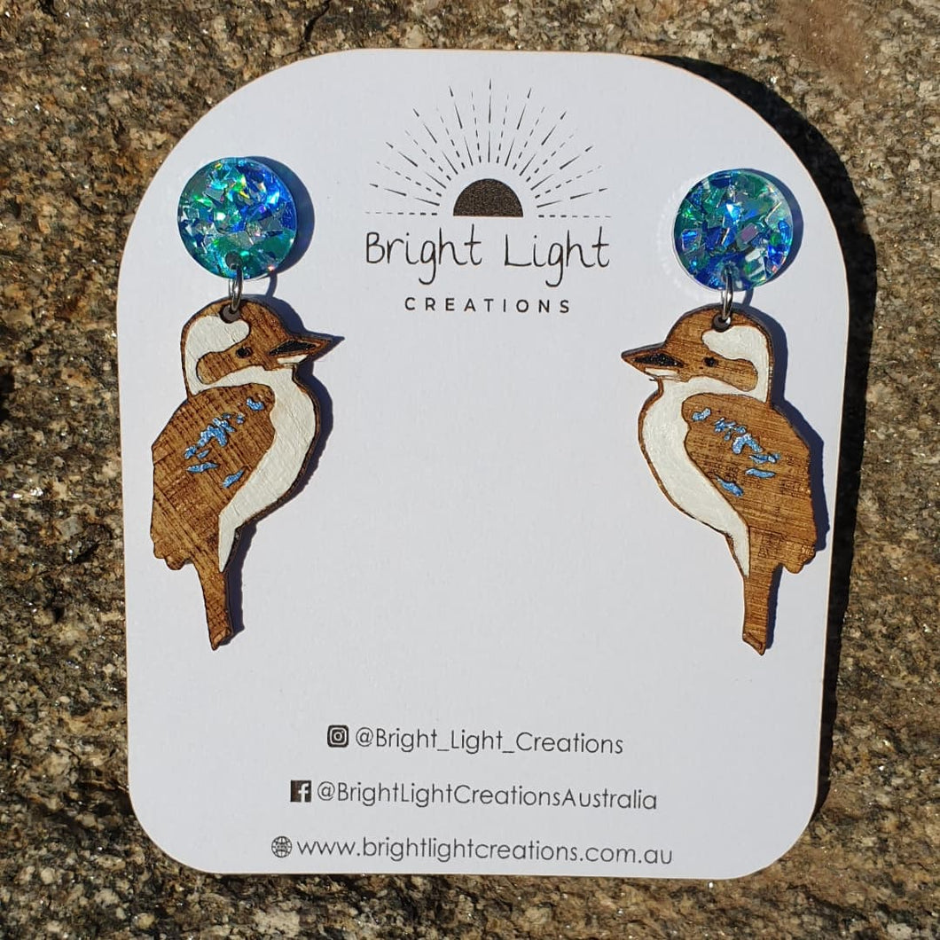 Kookaburra Dangle Earrings