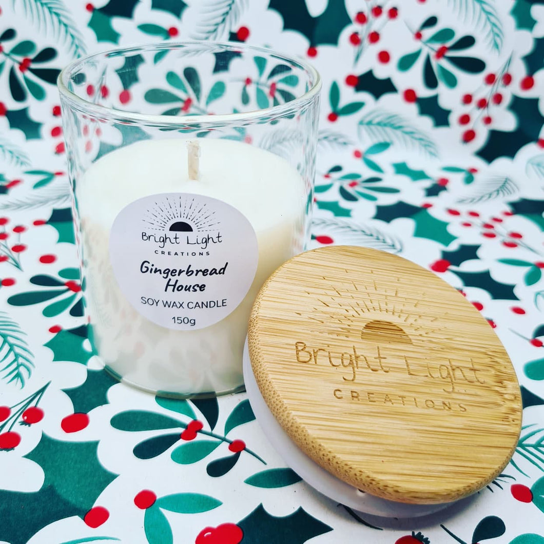 Gingerbread House Soy Wax Candle