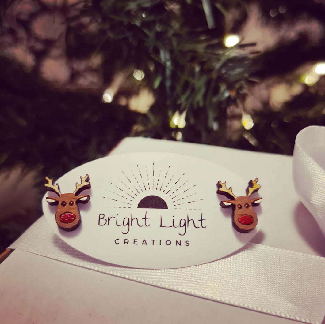 Rudolph Stud Earrings