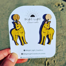 Load image into Gallery viewer, Dingo Stud Dangle Earrings
