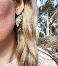 Load image into Gallery viewer, Mountain Pygmy Possum Stud Dangle Earrings
