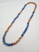 Load image into Gallery viewer, Blue Aventurine Gemstone Necklace
