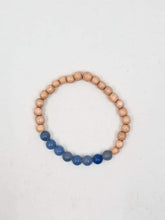Load image into Gallery viewer, Blue Adventurine Gemstone Bracelet
